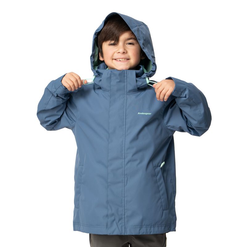 ANDESGEAR - Chaqueta Niños Cochamo Kids Azul Andesgear