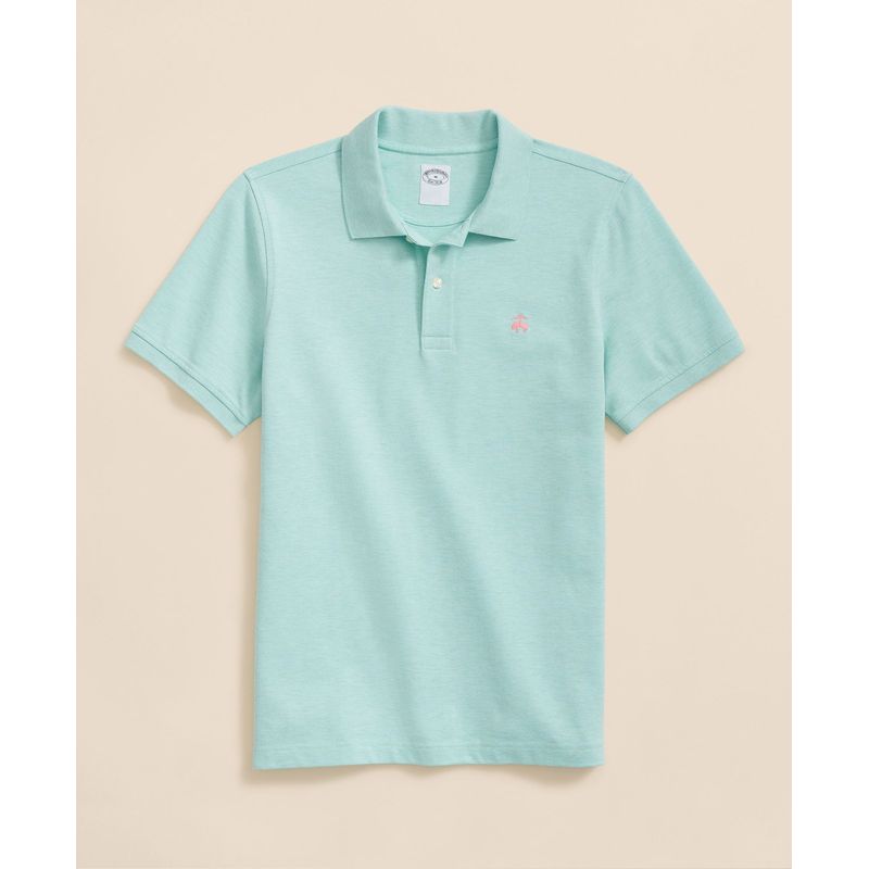 BROOKS BROTHERS - Polera Hombre Stretch Pique Gf Polo Sf Celeste Brooks Brothers