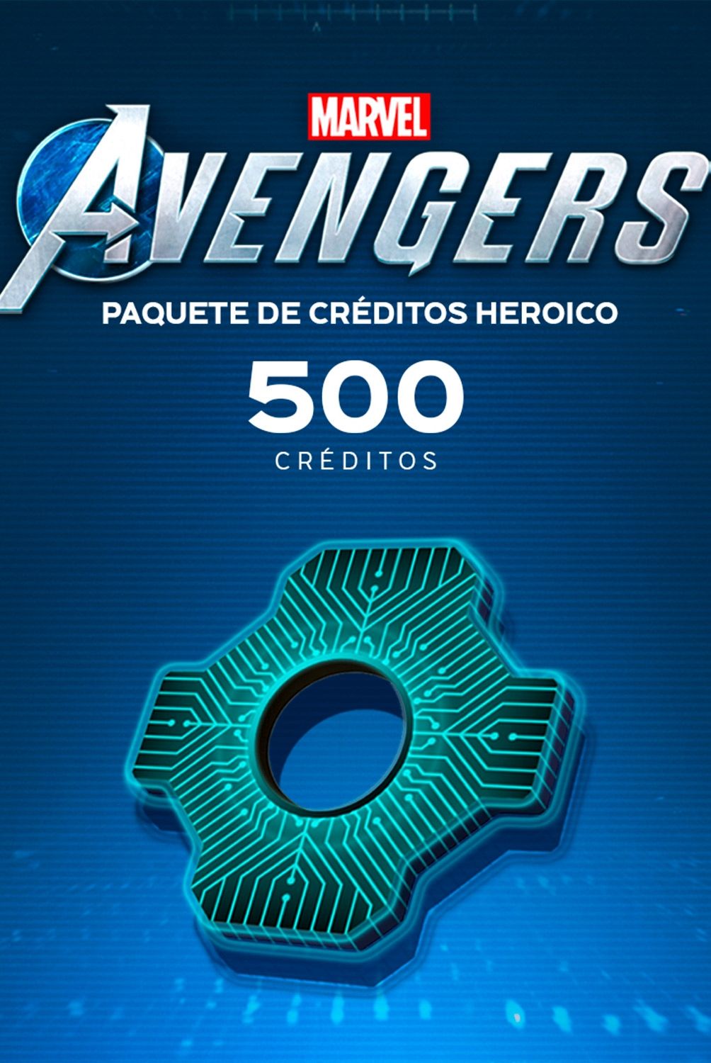 SONY - Marvel's Avengers Haroic Credits Pack 500 Créditos - Código Digital Sony