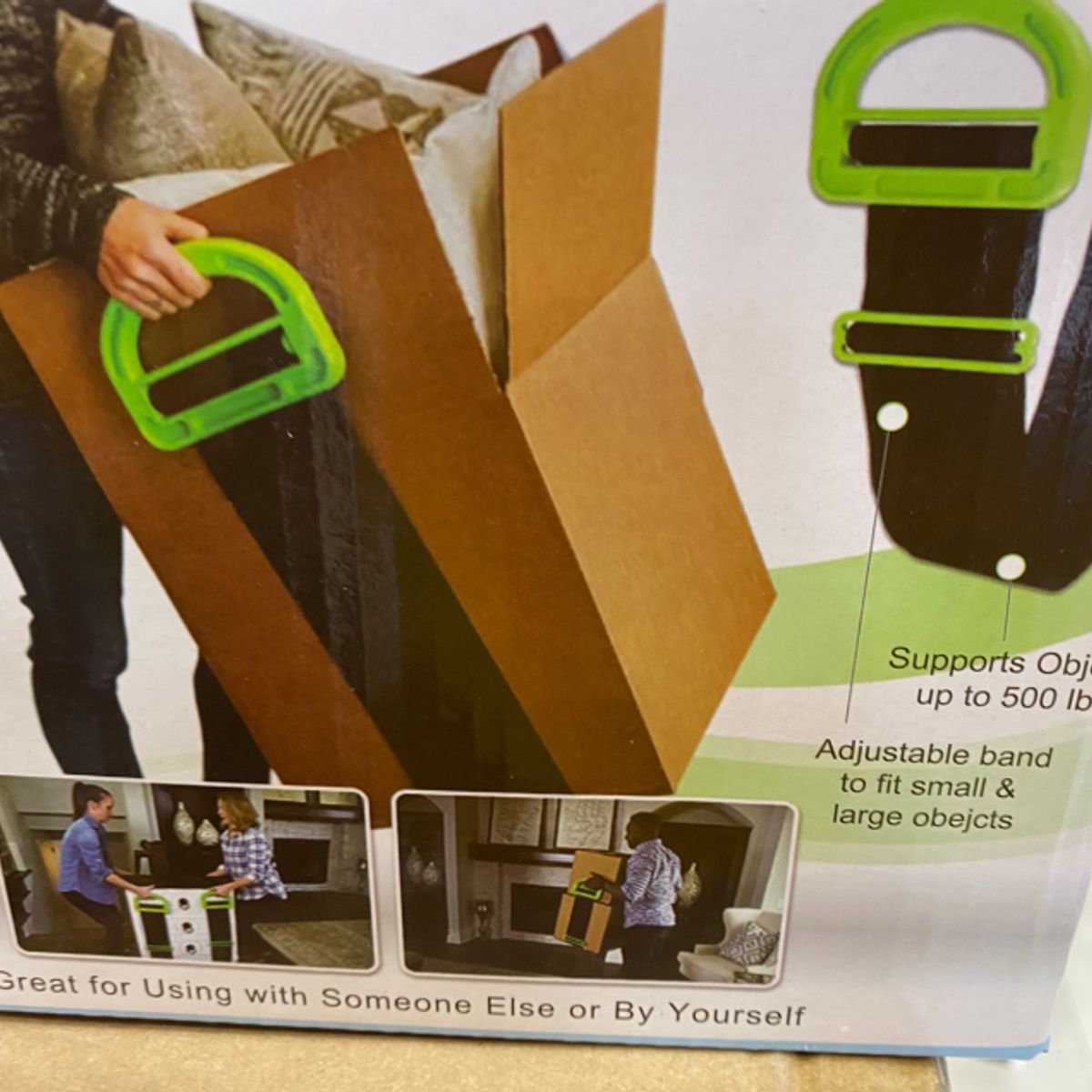 GENERICO - Correa Sujetador Transporte Levantar Objetos Pesados Mudanza