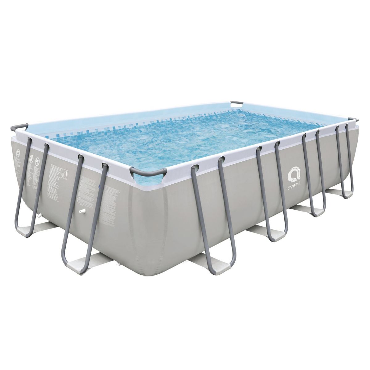 AVENLI - Piscina Familiar Rectangular 122x280x549 cm 13603 Litros