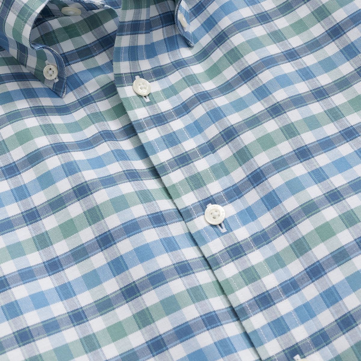 BROOKS BROTHERS - Camisa Hombre Spt Str Ni Ox Checks Verde Brooks Brothers