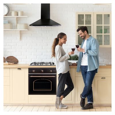 Imagen 2 del producto Combo Retro Campana Ca-635Png + Horno Empotrable He-7220Rng + Encimera Gas Ceg-4650In Kit-134