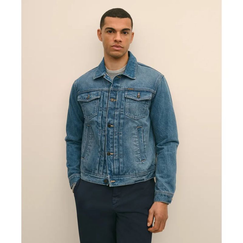 BROOKS BROTHERS - Chaqueta Hombre Out Selvedge Denim Azul Brooks Brothers