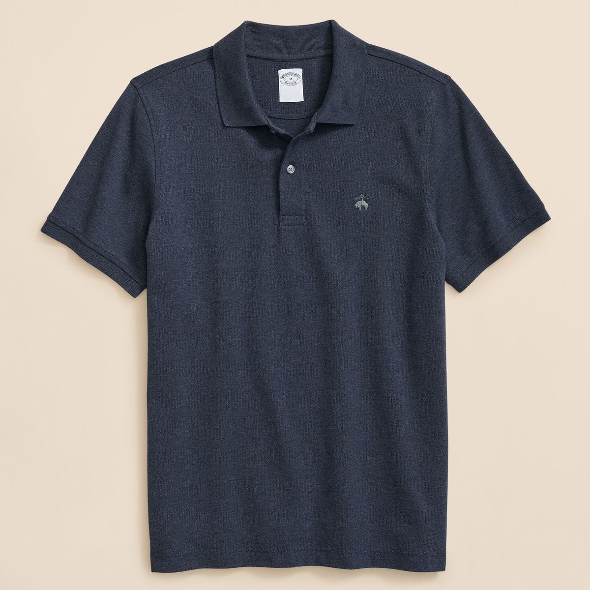 BROOKS BROTHERS - Polera Hombre Stretch Pique Gf Polo Slim Fit Azul Brooks Brothers