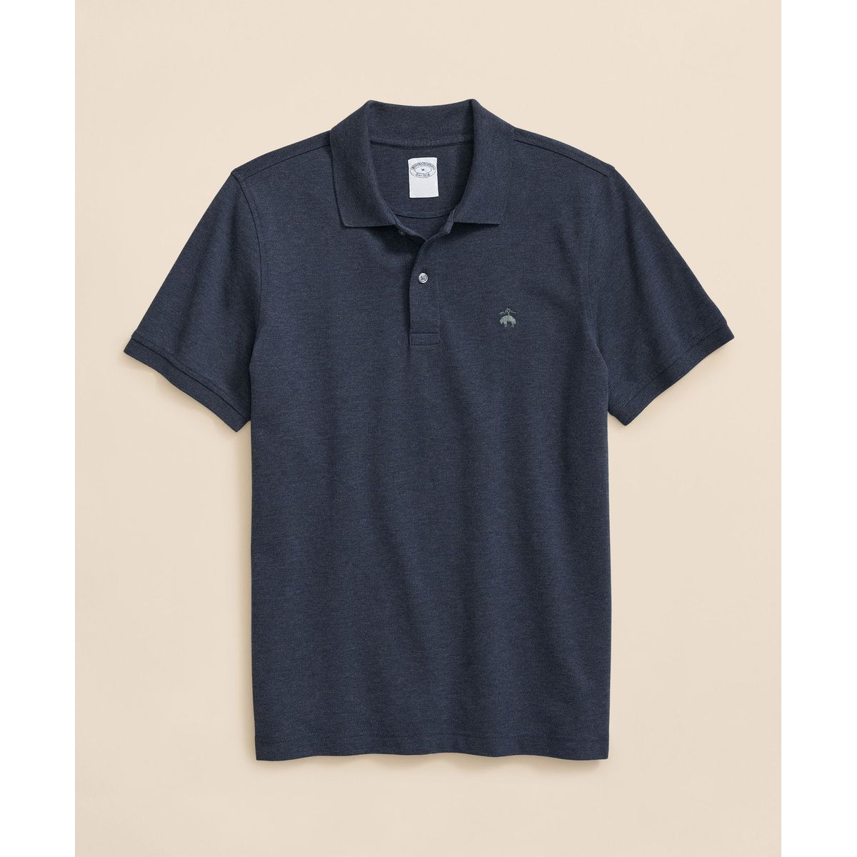 BROOKS BROTHERS - Polera Hombre Stretch Pique Gf Polo Slim Fit Azul Brooks Brothers