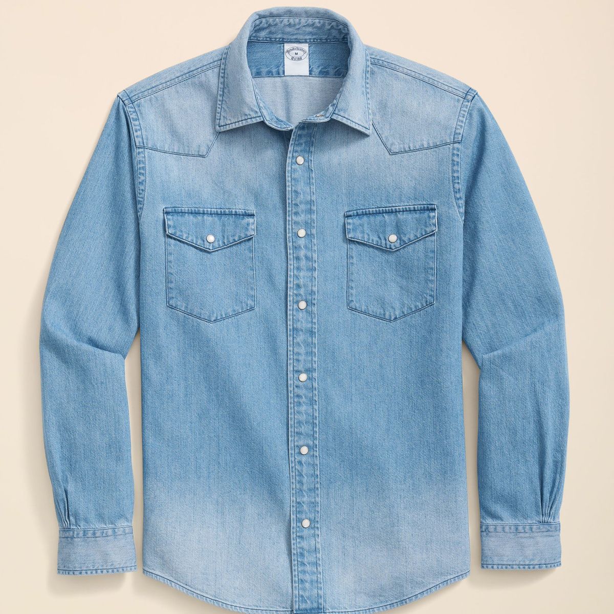 BROOKS BROTHERS - Camisa Hombre Spt Denim Western Azul Brooks Brothers