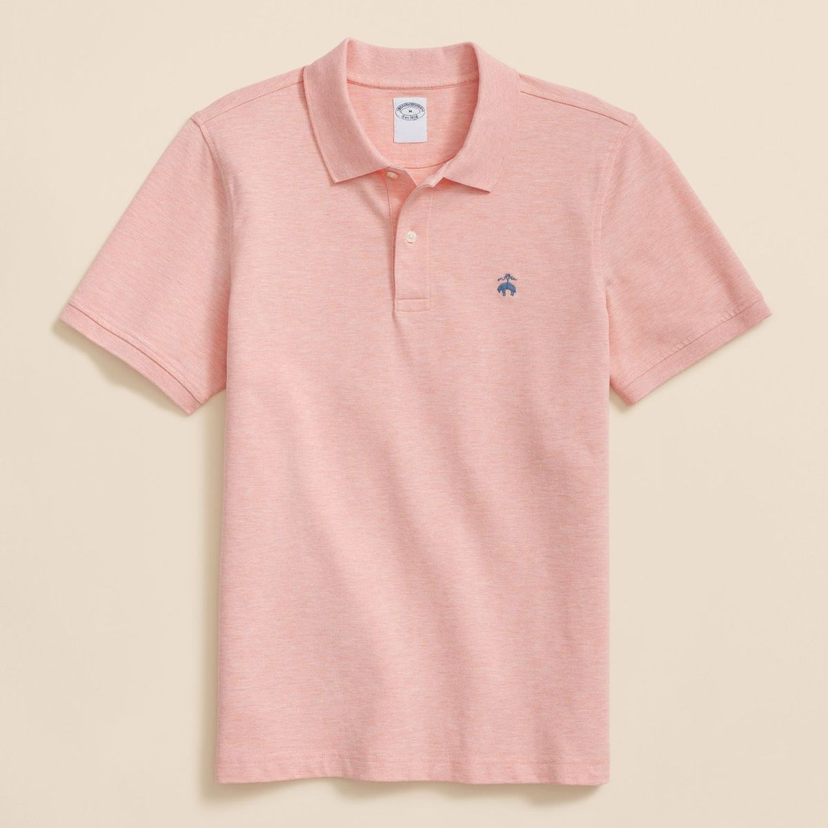 BROOKS BROTHERS - Polera Hombre Stretch Pique Gf Polo Slim Fit Rojo Brooks Brothers