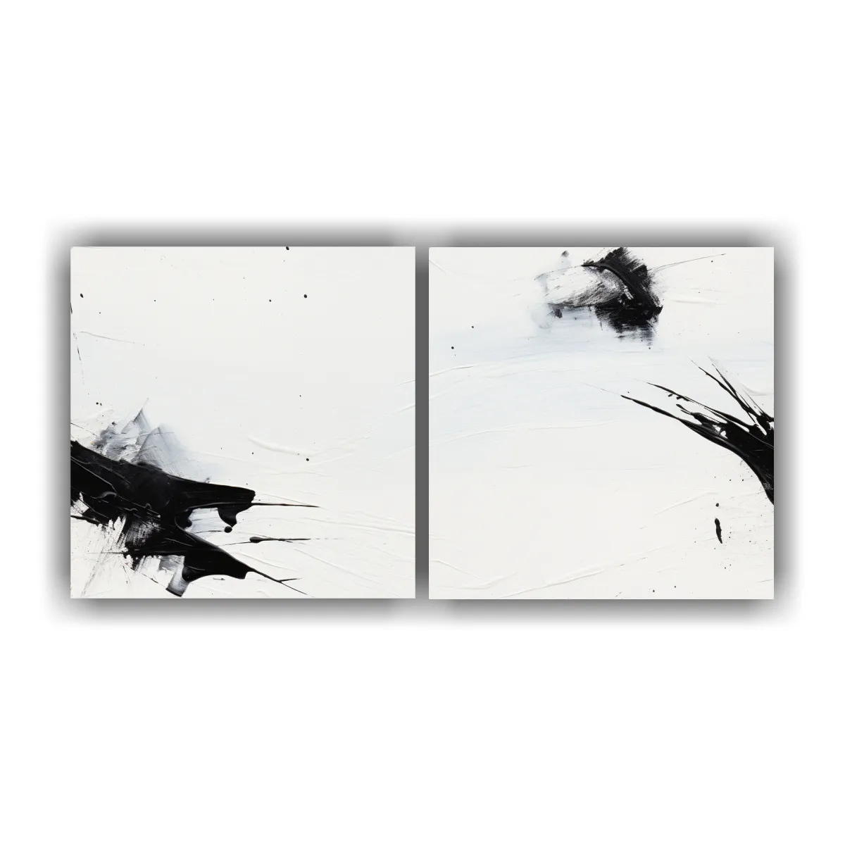 GENERICO - Pintura Abstracta Expresionista Minimalista 140x70 Cm