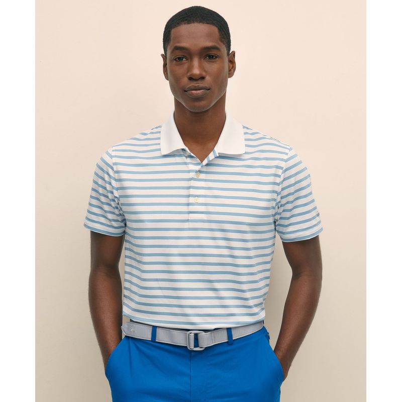 BROOKS BROTHERS - Polera Hombre Perf Bb1 Stp Polo Blanco Brooks Brothers