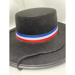 GENERICO - Sombrero Huaso Niño Fiestas Patrias Negro