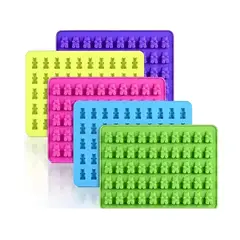 PASTELERIUS - Molde De Silicona Ositos Moldes Silicona Repostería 50 Osito Molde De Reposteria De Silicona Molde