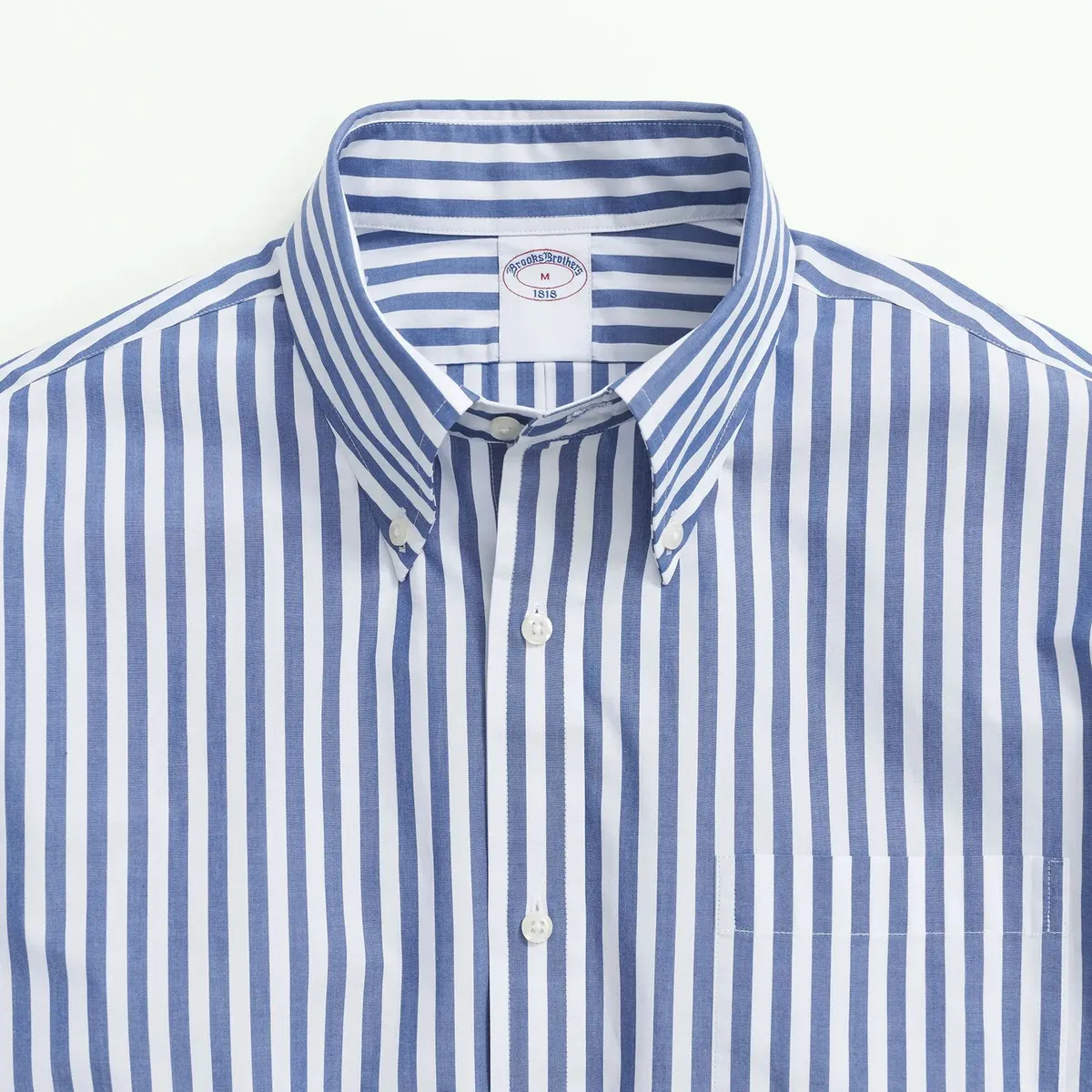 BROOKS BROTHERS - Camisa Hombre Spt Fdy Butcher Stripe Azul Brooks Brothers