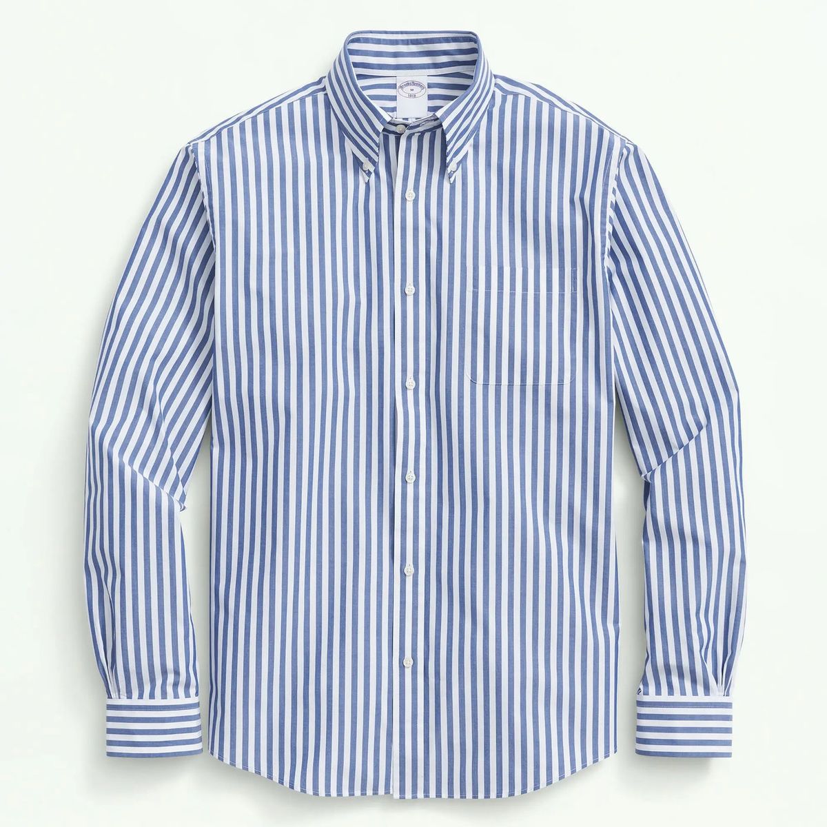 BROOKS BROTHERS - Camisa Hombre Spt Fdy Butcher Stripe Azul Brooks Brothers
