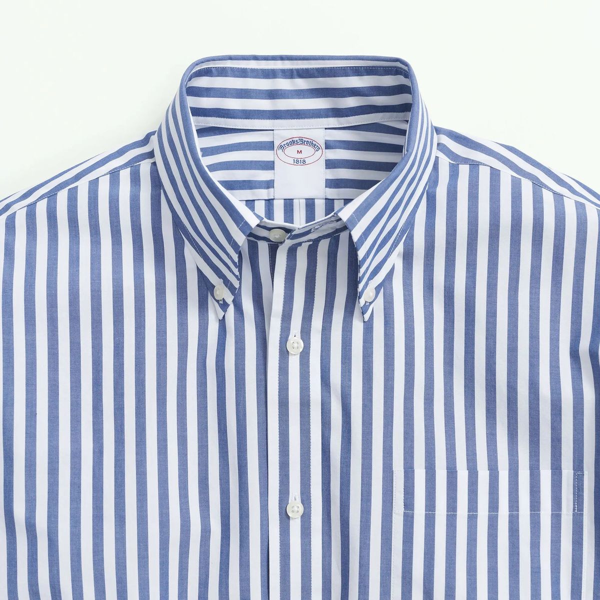 BROOKS BROTHERS - Camisa Hombre Spt Fdy Butcher Stripe Azul Brooks Brothers