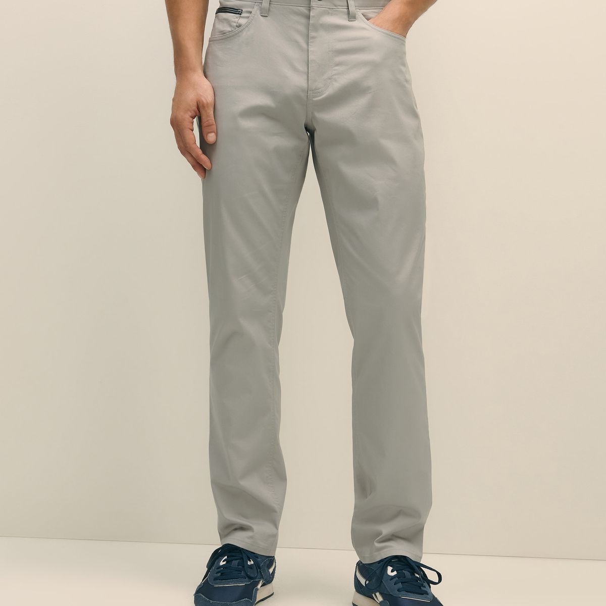 BROOKS BROTHERS - Pantalón Hombre Cbt Perf 5 Pkt Straight Gris Brooks Brothers