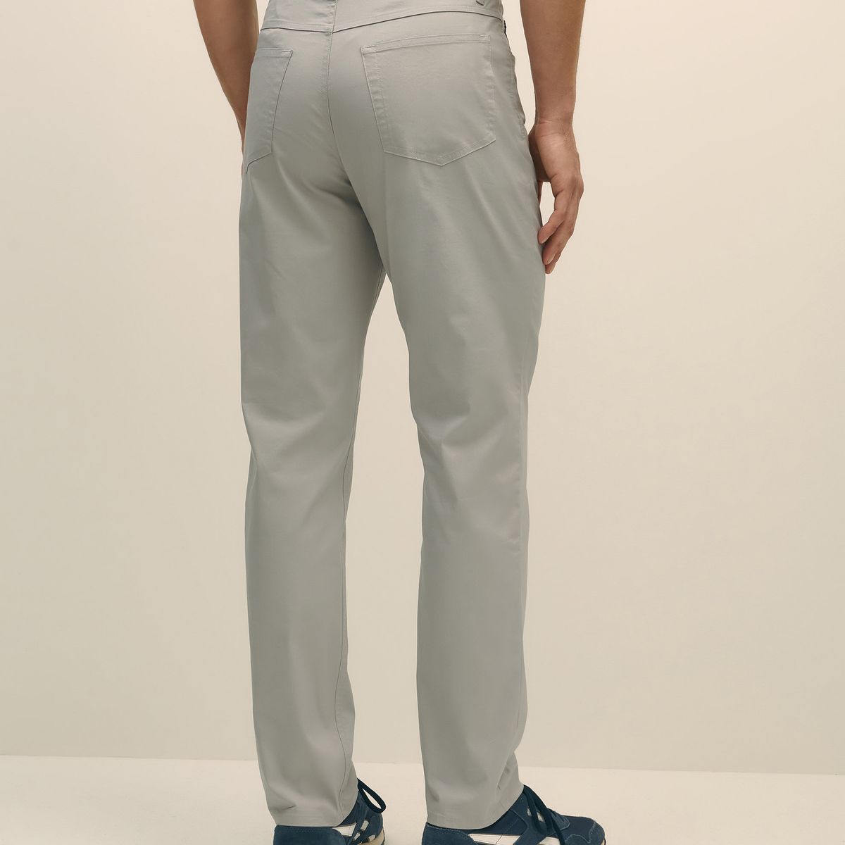 BROOKS BROTHERS - Pantalón Hombre Cbt Perf 5 Pkt Straight Gris Brooks Brothers