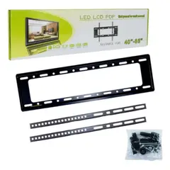 GENERICO - Soporte LCD TV Anclaje al muro 40 A 80 Pulgadas 75kg Color Negro