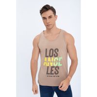 Polera Musculosa Hombre Sin Mangas Colores Los Angeles 7605