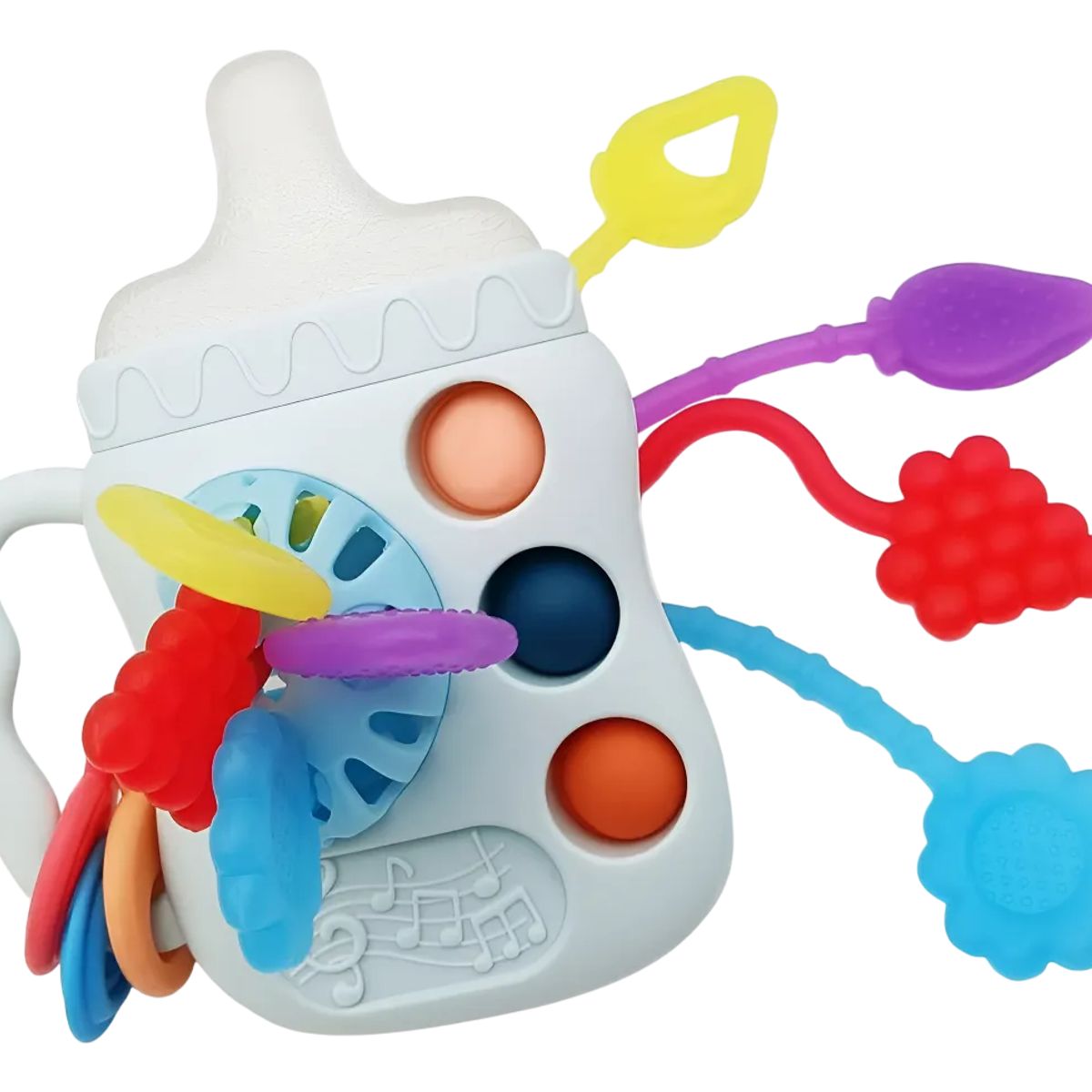 GENERICO - Juguete Sensorial  Para Bebé Forma De Biberón