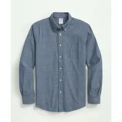 BROOKS BROTHERS - Camisa Hombre Spt Ctn Chambray Azul