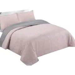 GENERICO - Cobertor Quilt Verano Cubrecama 2 Plazas Colcha 230x250cm GS Palorosa