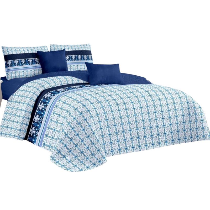 GENERICO - Cobertor Quilt De Verano Cubrecama 2 Plazas Colcha 230x250cm GS