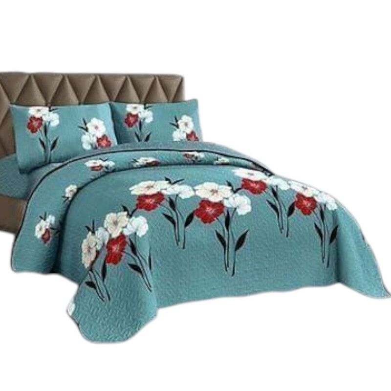 GENERICO - Cobertor Quilt De Verano Cubrecama 2 Plazas Colcha 230x250cm GS