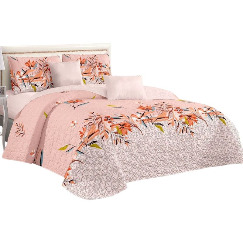 GENERICO - Cobertor Quilt De Verano Cubrecama 2 Plazas Colcha 230x250cm GS