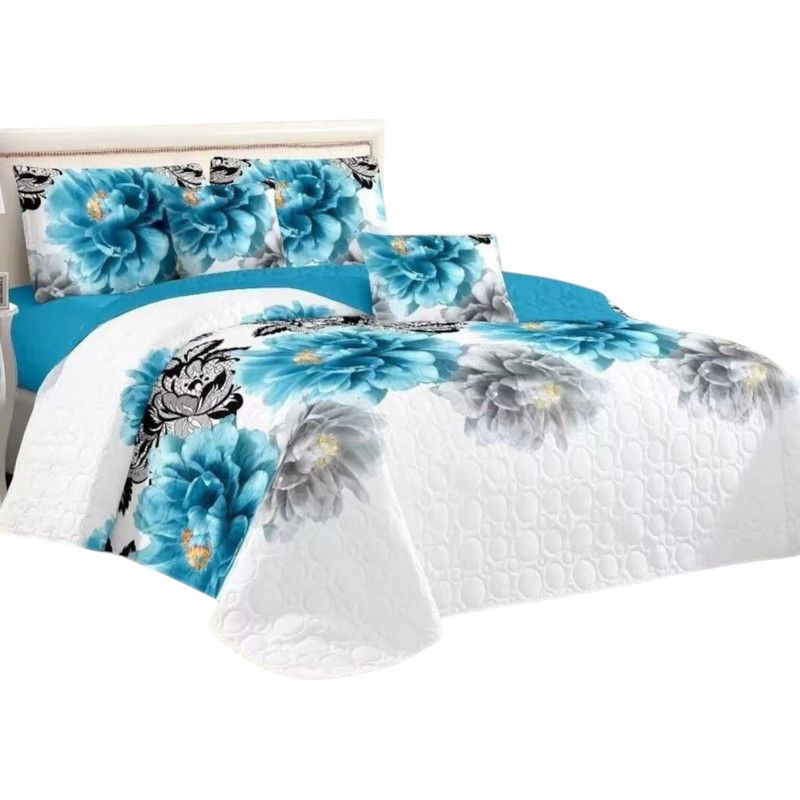 GENERICO - Cobertor Quilt De Verano Cubrecama 2 Plazas Colcha 230x250cm GS