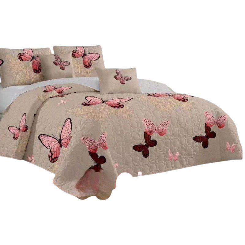 GENERICO - Cobertor Quilt De Verano Cubrecama 2 Plazas Colcha 230x250cm GS
