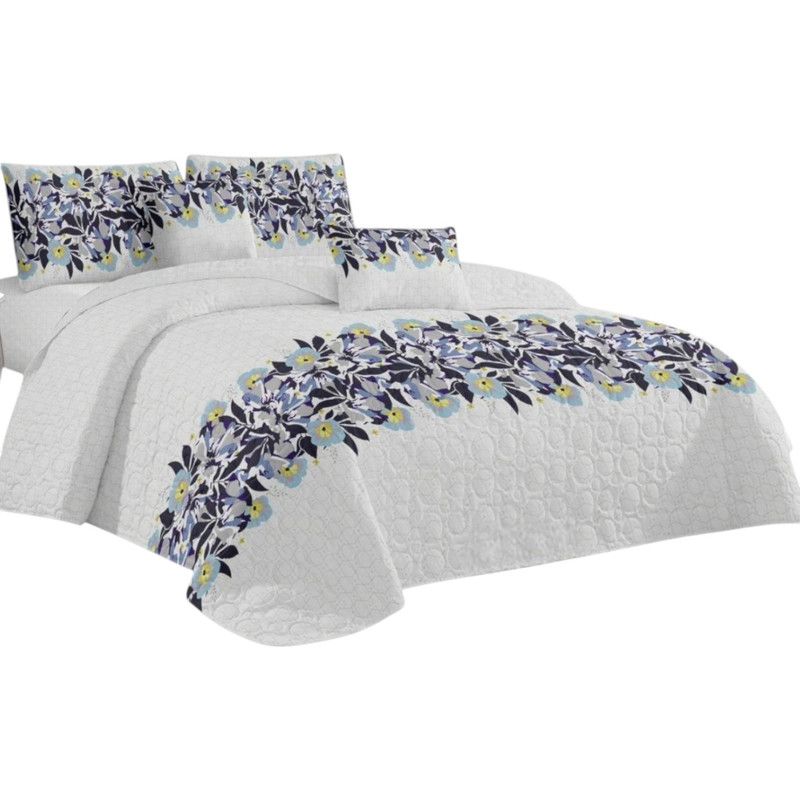 GENERICO - Cobertor Quilt De Verano Cubrecama King Colcha 250x270cm GS