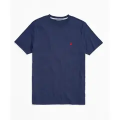 BROOKS BROTHERS - Polera Hombre Ctn Logo Gf Tee Azul
