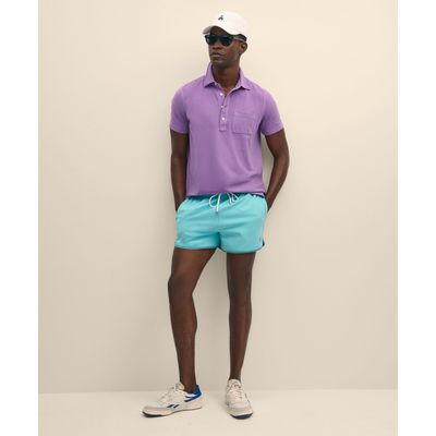 Imagen 2 del producto Polera Hombre Garment Dyed Pique Polo Morado