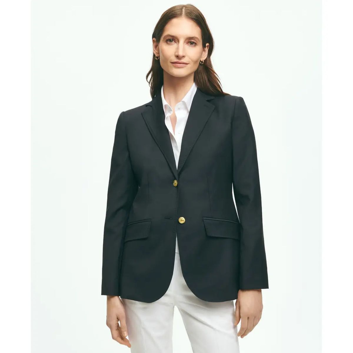 BROOKS BROTHERS - Chaqueta Mujer Tc Wv 2B Gld Azul Brooks Brothers