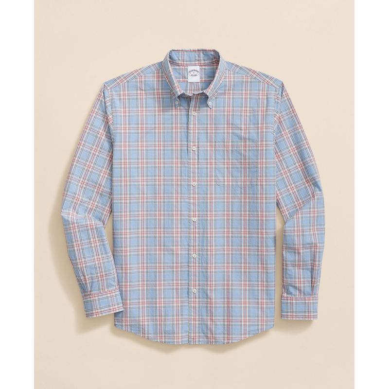 BROOKS BROTHERS - Camisa Hombre Spt Fdy Seasonal  Azul Brooks Brothers