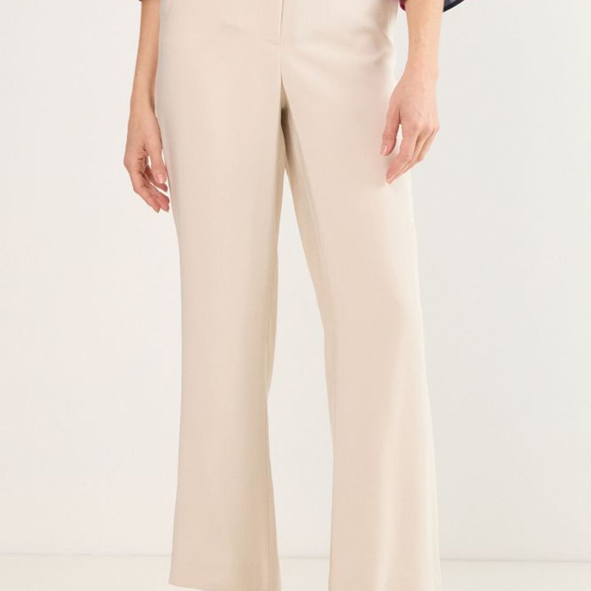 MA GRIFFE - Pantalon Mujer Beige Magriffe