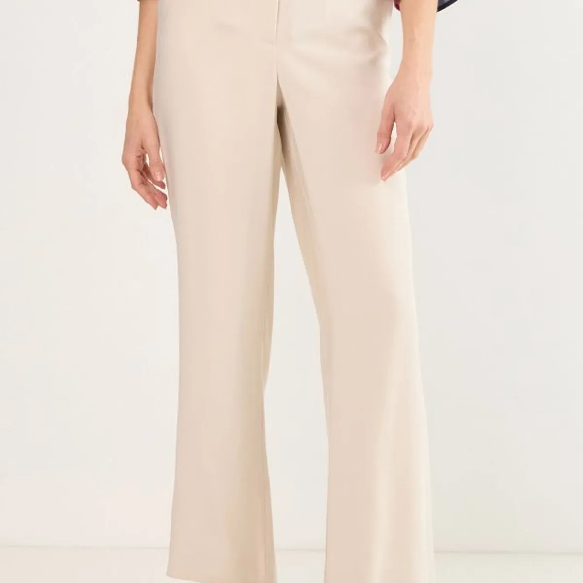 MA GRIFFE - Pantalon Mujer Beige Magriffe