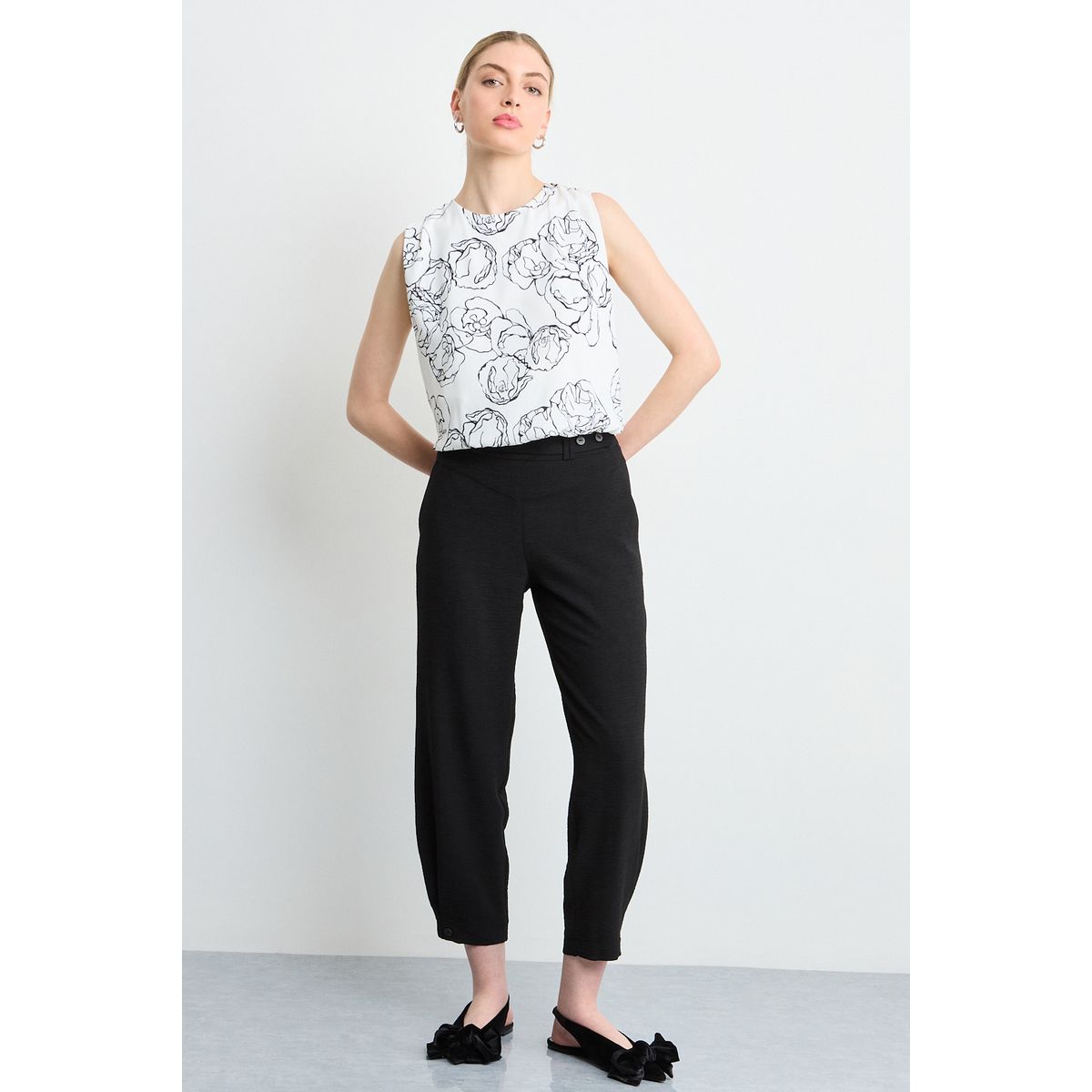 IO - Pantalon Mujer Negro Io
