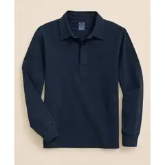 BROOKS BROTHERS - Polera Hombre KntGarment Dyed Rugby Azul