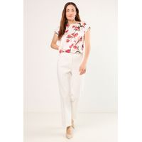 Pantalon Mujer Blanco Magriffe
