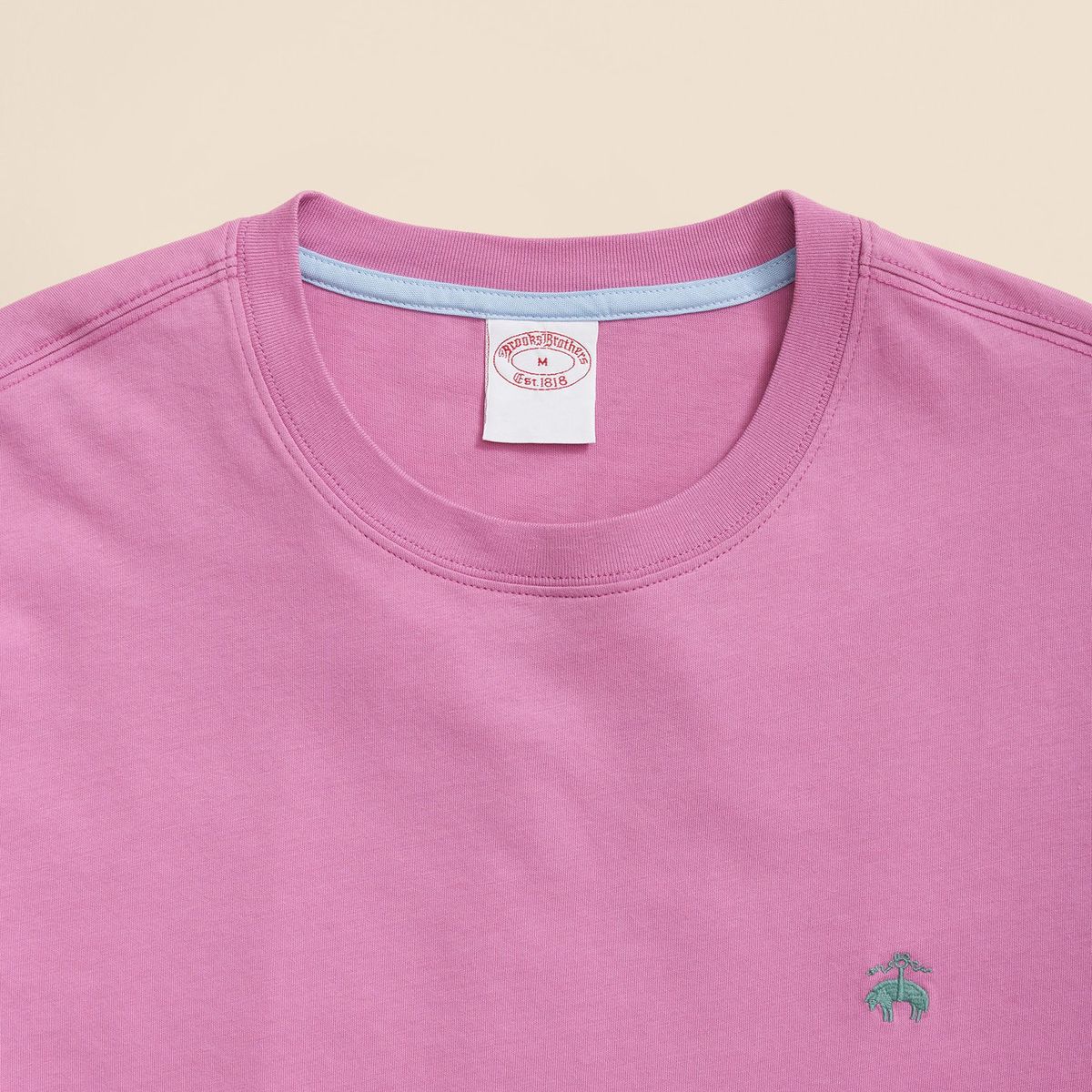 BROOKS BROTHERS - Polera Hombre Ctn Logo Gf Tee Morado Brooks Brothers