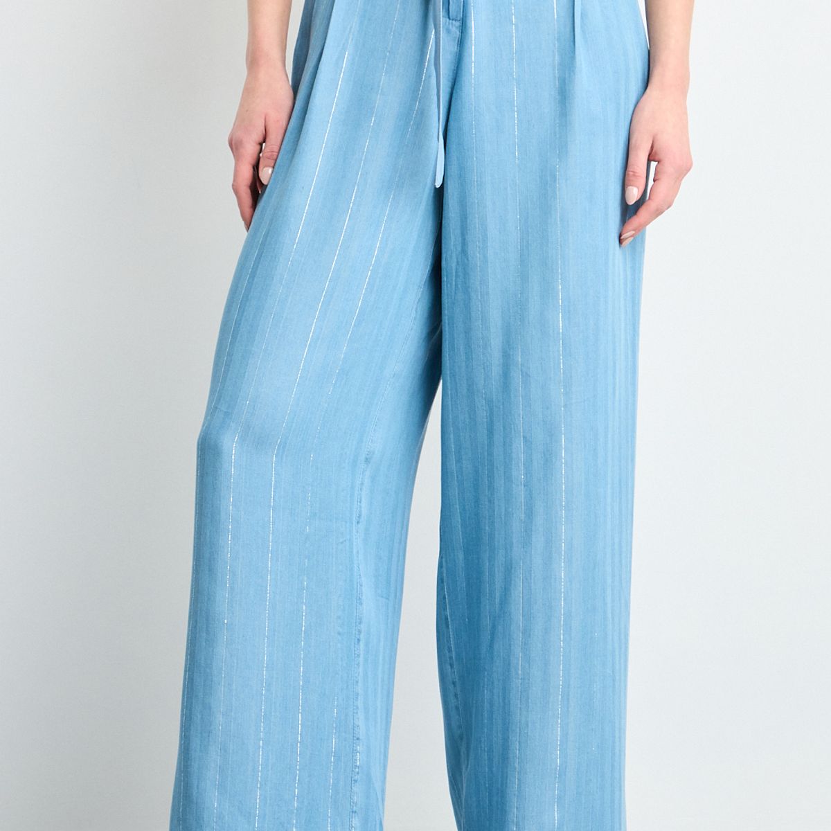 IO - Pantalon Mujer Celeste Io