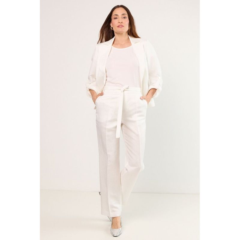 MA GRIFFE - Pantalon Mujer Blanco Magriffe
