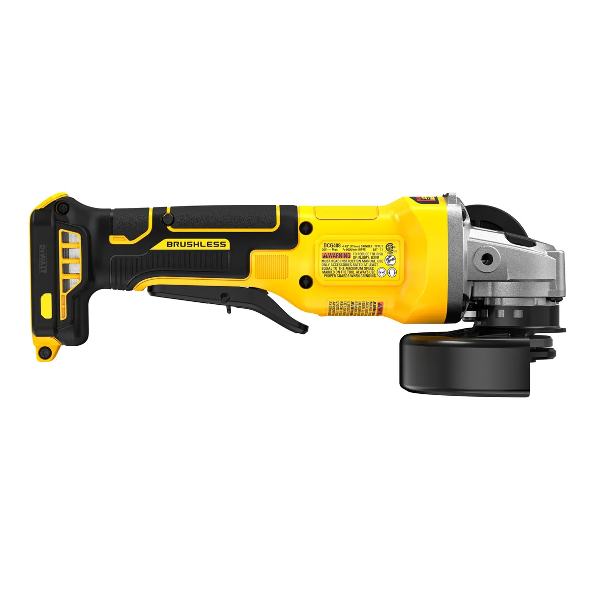 DEWALT - Esmeril angular 4-1/2” 20V DEWALT DCG408B-B2
