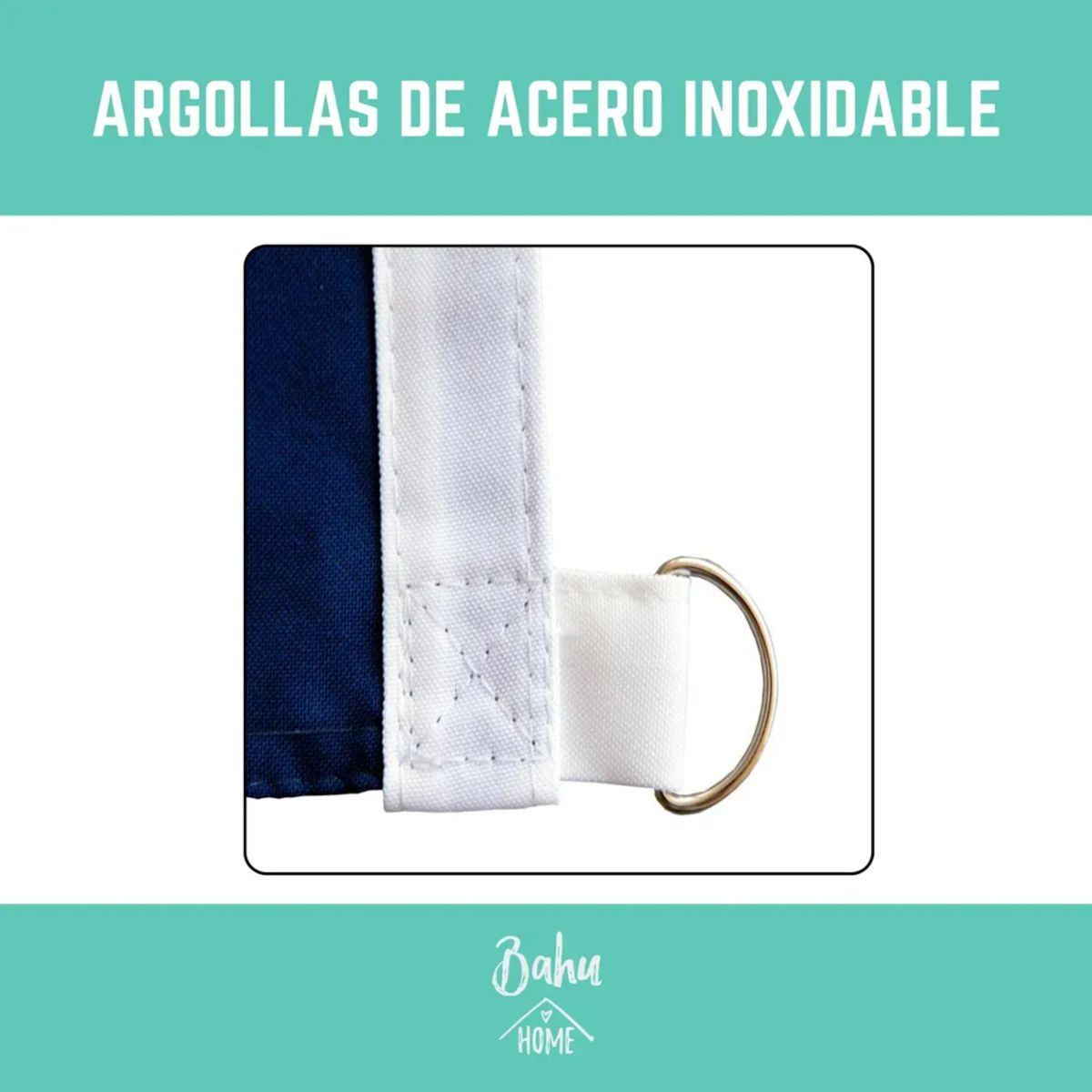 GENERICO - Pack 2 Bandera Chilena Bordada Reforzada