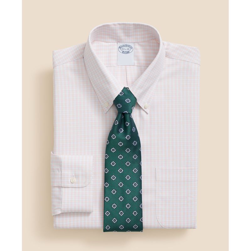 BROOKS BROTHERS - Camisa Hombre Sppt Pbd- June Naranja Brooks Brothers