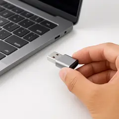 GENERICO - Adaptador Tipo C A Usb 3.0 Otg Gris Compatible Ios/windows