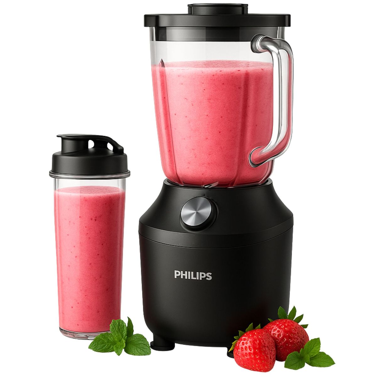 PHILIPS - Licuadora Philips 600W con Jarra de Vidrio Problend