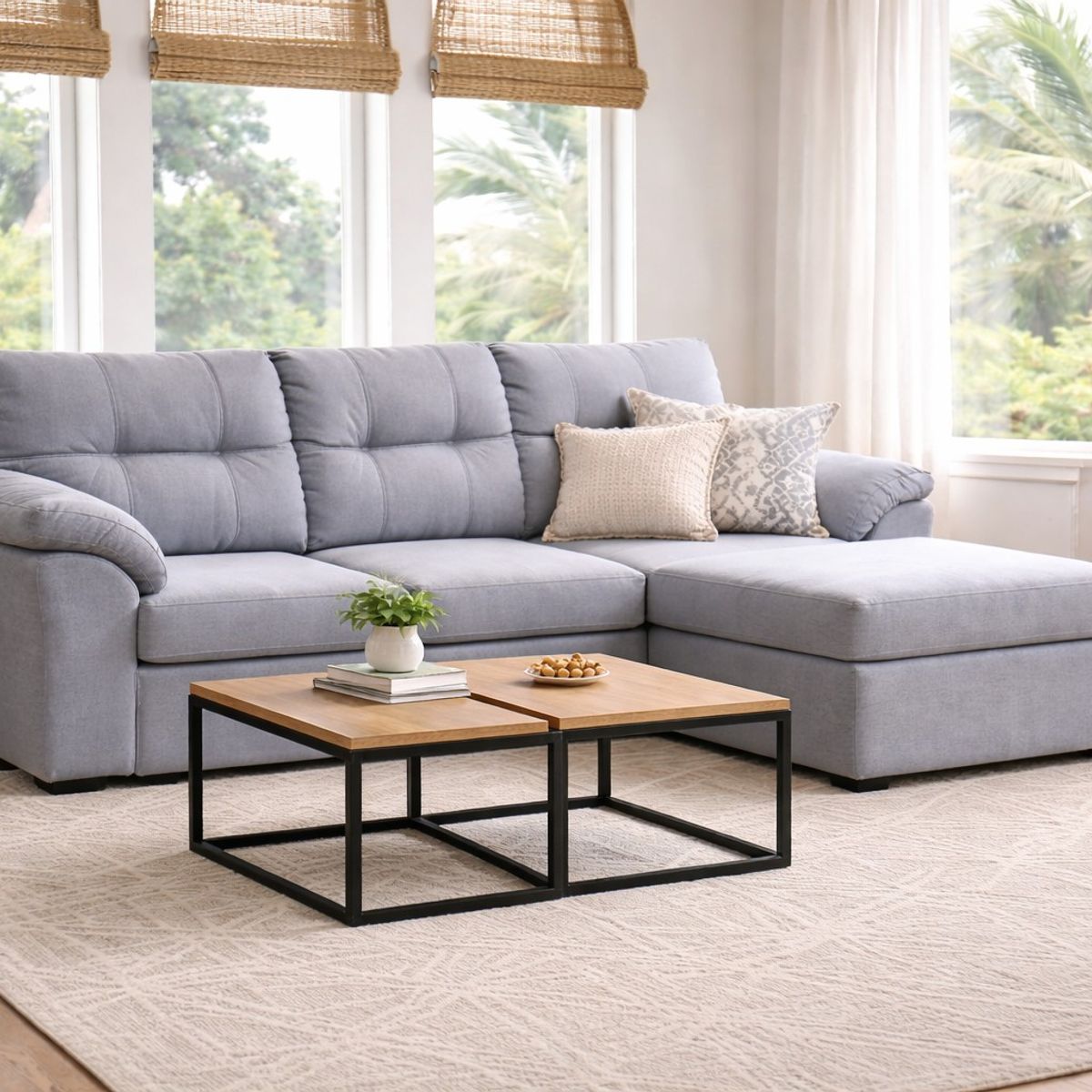 GENERICO - SECCIONAL SIENA GRIS